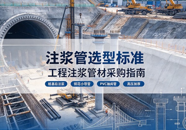 仙游注浆管选型标准